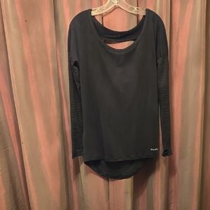 Black Cut Out Top
